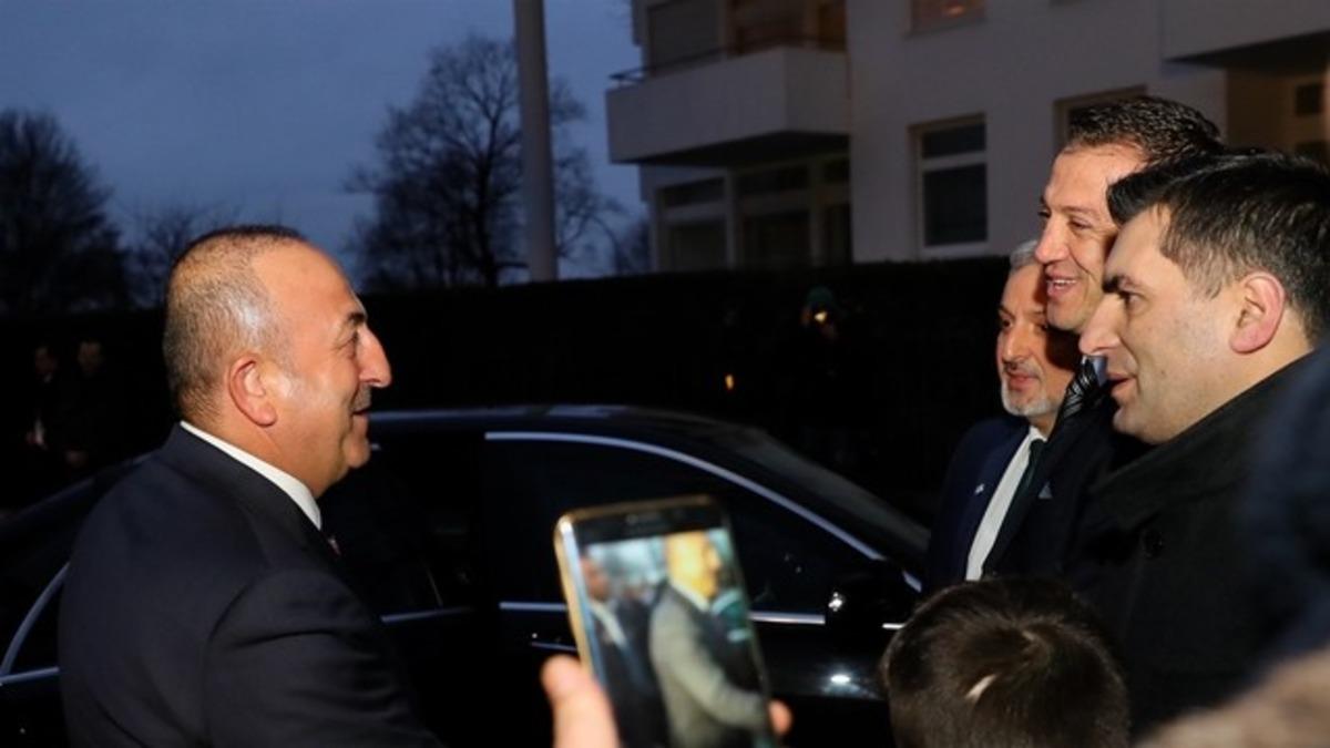 Dışişleri Bakanı &Ccedil;avuşoğlu, Almanya'da