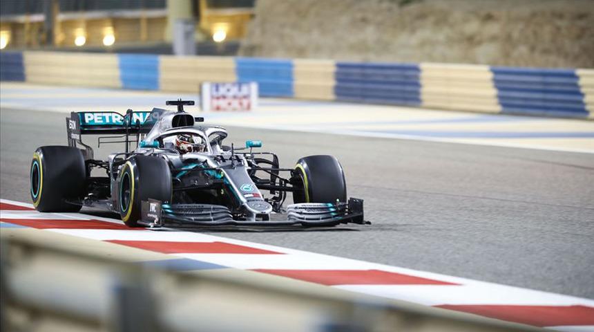 Fransa'da zafer Lewis Hamilton'ın