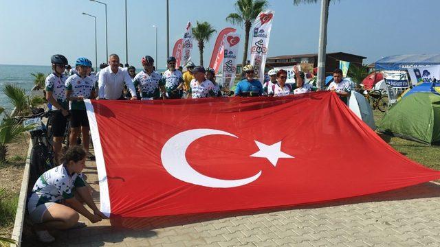 Karataş’ta Adana Bisiklet Festivali