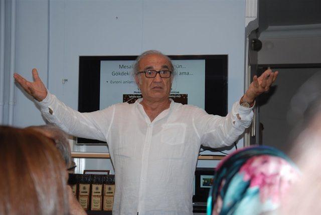 Haluk Uygur, Konya’da fotoğraf sergisi açtı seminer verdi