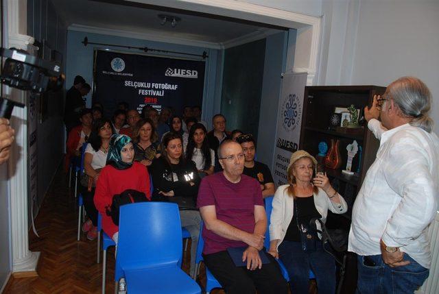 Haluk Uygur, Konya’da fotoğraf sergisi açtı seminer verdi