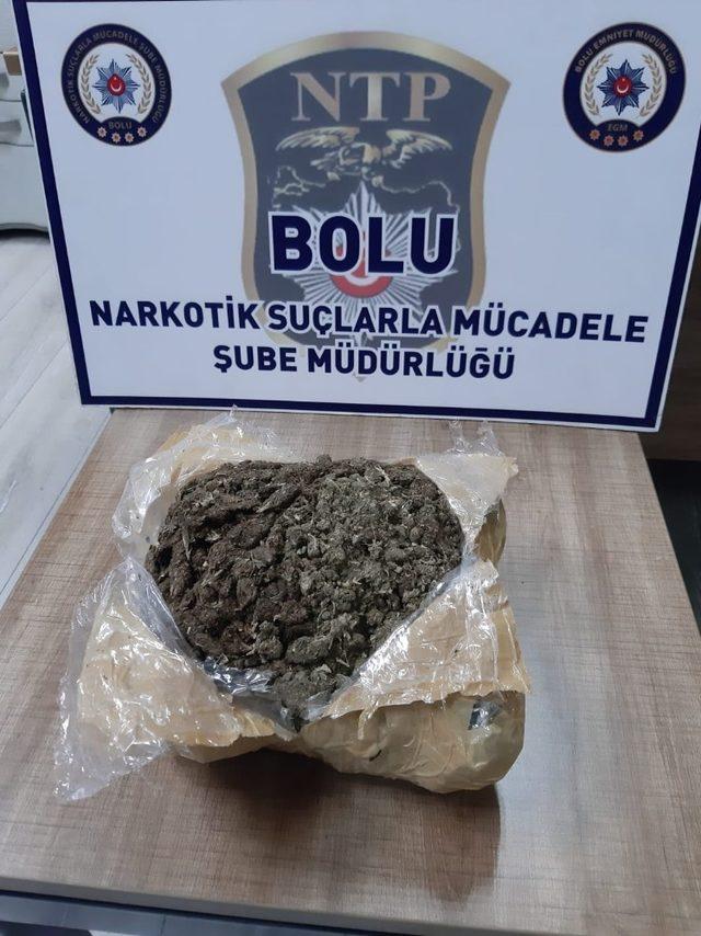 Bolu’da, uyuşturucu operasyonu: 2 gözaltı