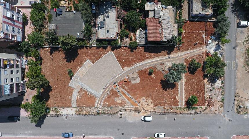 Yenigün Mahallesi’e bin 800 metrekarelik park