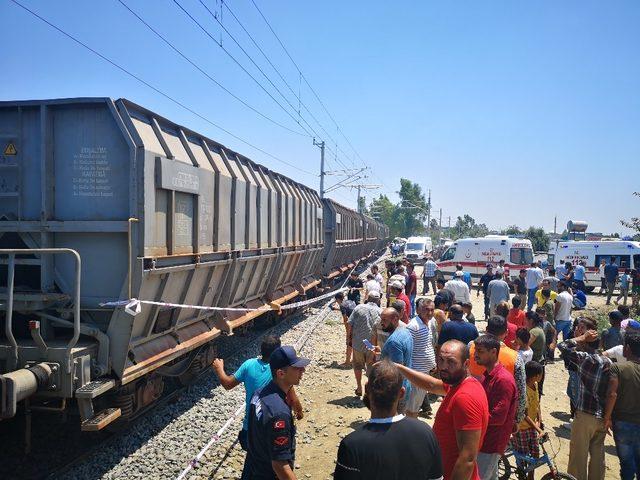 Mersin’deki tren kazasında yaralananların 2’sinin durumu ağır