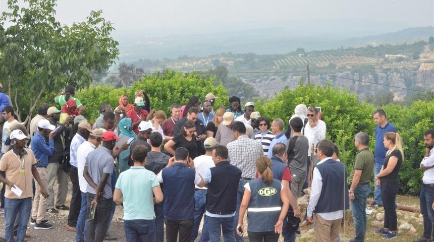 Mersin, 18 &uuml;lkeden ormancı ve &ccedil;evrecilere ev sahipliği yaptı