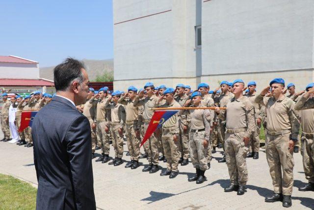 Vali Çağatay’dan JÖH timine başarı belgesi