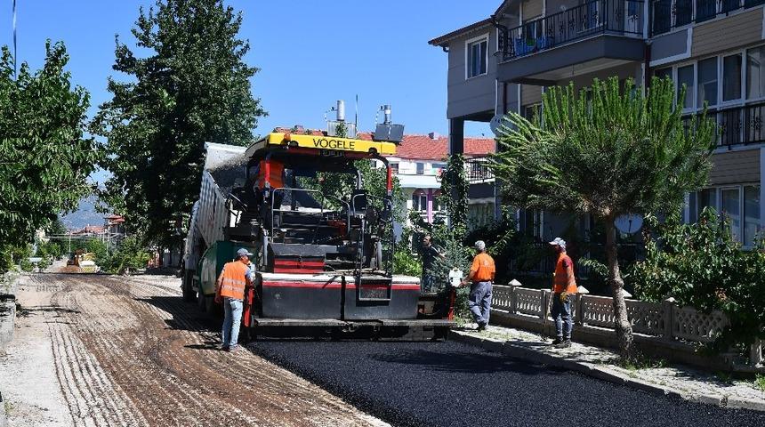 Isparta Belediyesi&rsquo;nden Hızırbey ve Karaağa&ccedil;&rsquo;ta asfalt &ccedil;alışmaları