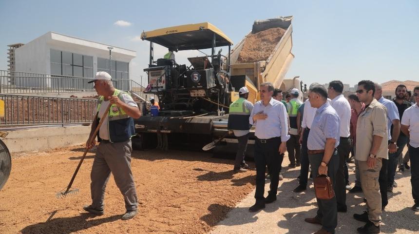 Beyazg&uuml;l &ccedil;ocuk trafik eğitim parkını inceledi