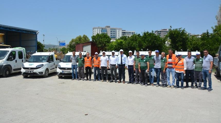 S&ouml;ke Belediyesi ara&ccedil; filosunu g&uuml;&ccedil;lendiyoyor