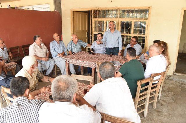 Başkan Bozdoğan, mahallerde vatandaşlarla buluşuyor