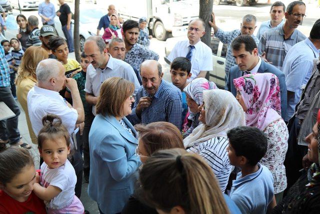 Şahin, Münif paşa mahalle sakinleriyle buluştu