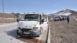 Erzincan’da trafik kazası: 1 ölü