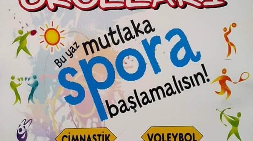 &Ccedil;al&rsquo;da yaz spor okulları a&ccedil;ılıyor