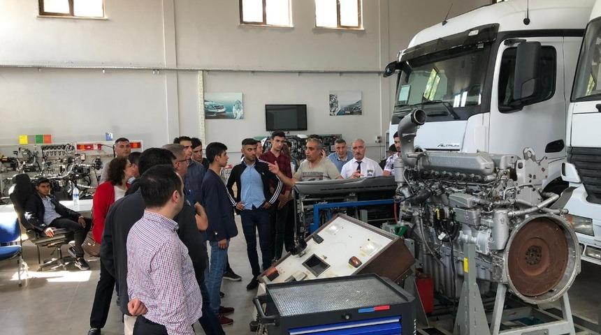GASİMEP öğrencilerinden teknik inceleme gezisi