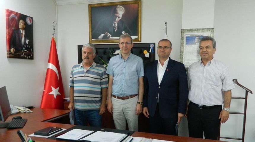 Proje destekçisi Arken Jeneratör’den Prof. Dr. Bünyamin Bacak’a ziyaret