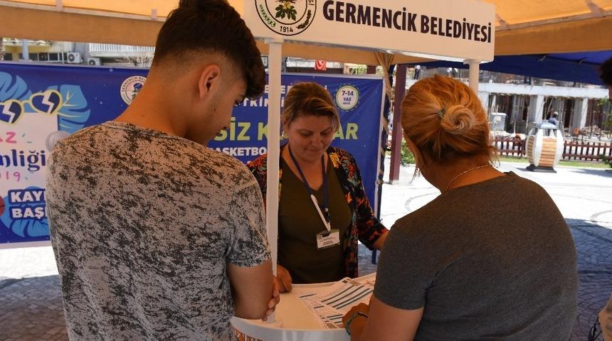 Germencik&rsquo;te yaz etkinliklerine kayıtlar başladı