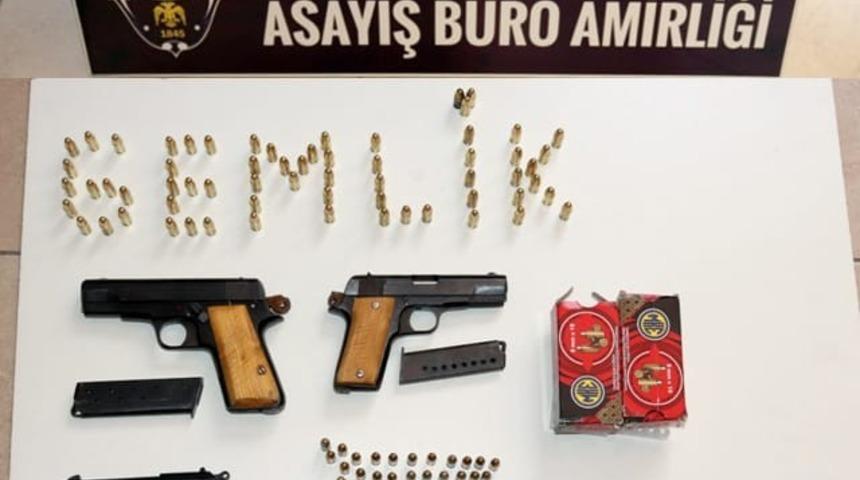 Gemlik&rsquo;te silah operasyonu