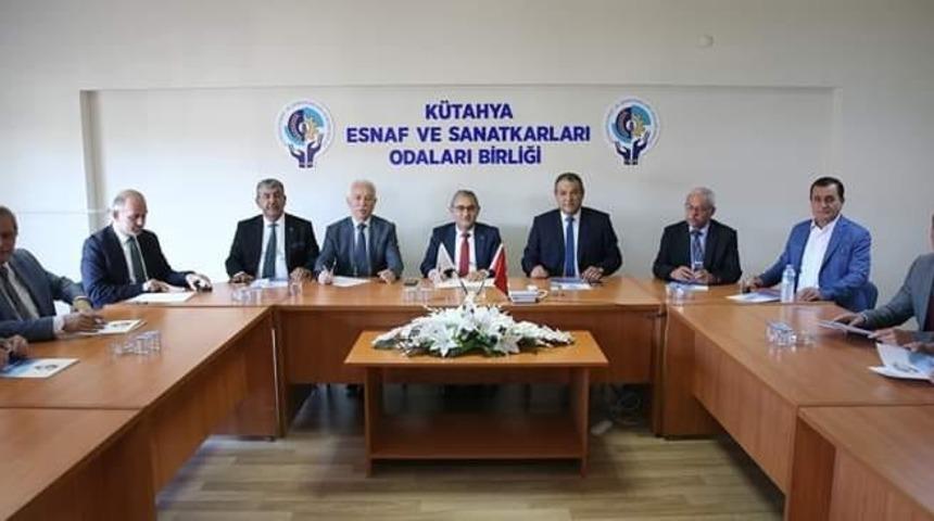 Başkan Alim Işık, oda başkanlarını dinledi