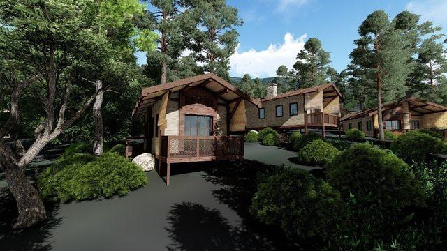 G&ouml;lc&uuml;k Tabiat Parkı&rsquo;ndaki bungalov evler ihaleyle satılacak 1