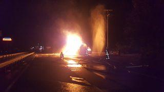 GÜNCELLEME - Sakarya'da etil asetat yüklü tanker yandı: 3 yaralı