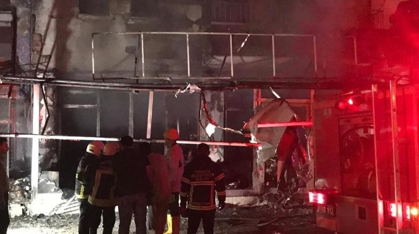 Niğde’de iş yeri yangını