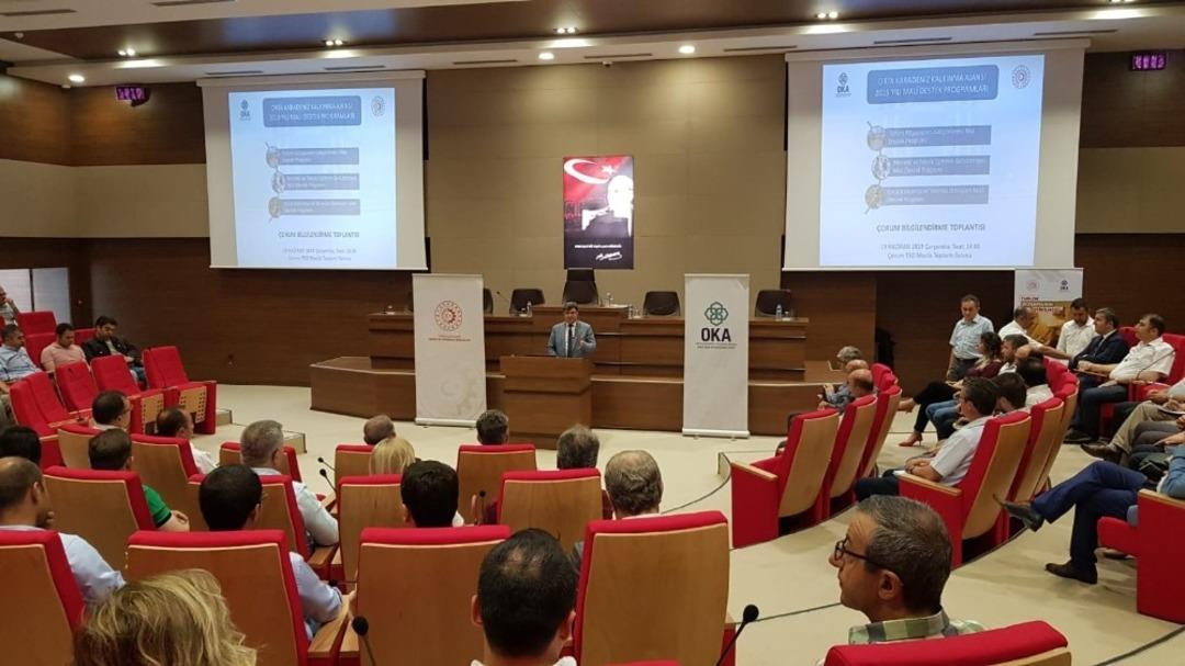 OKA 2019 yılı proje teklif &ccedil;ağrıları il bilgilendirme toplantıları