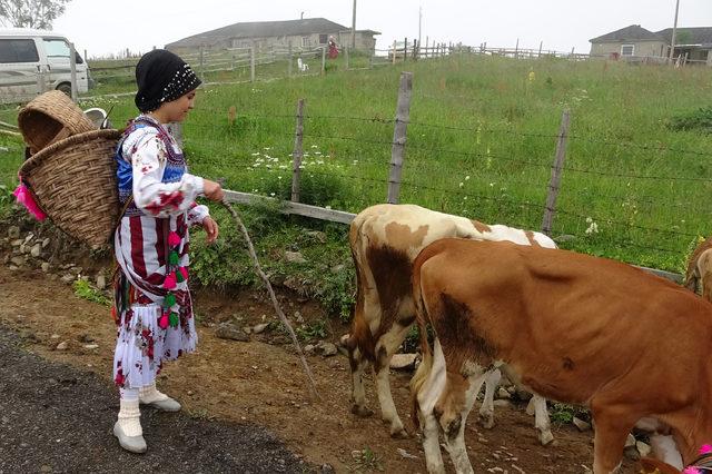 Trabzon'da en renkli yayla göçü 