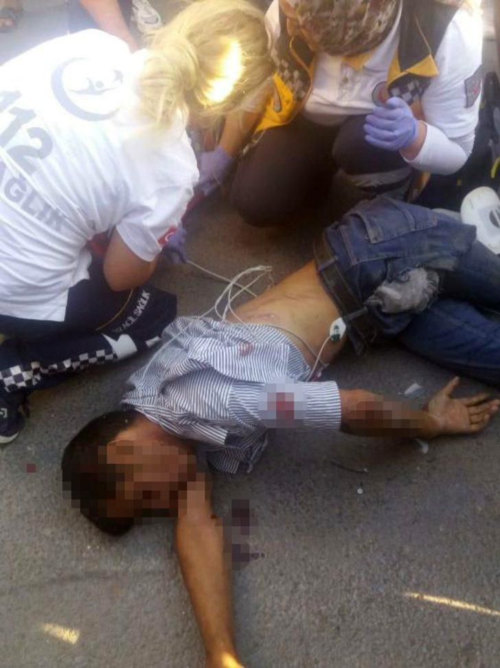 Cadde ortasında feci anlar! Saniye saniye görüntülendi G4