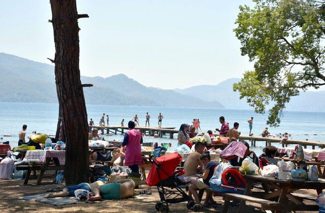 Çubucak Tabiat Parkı'nda doğayla baş başa tatil keyfi