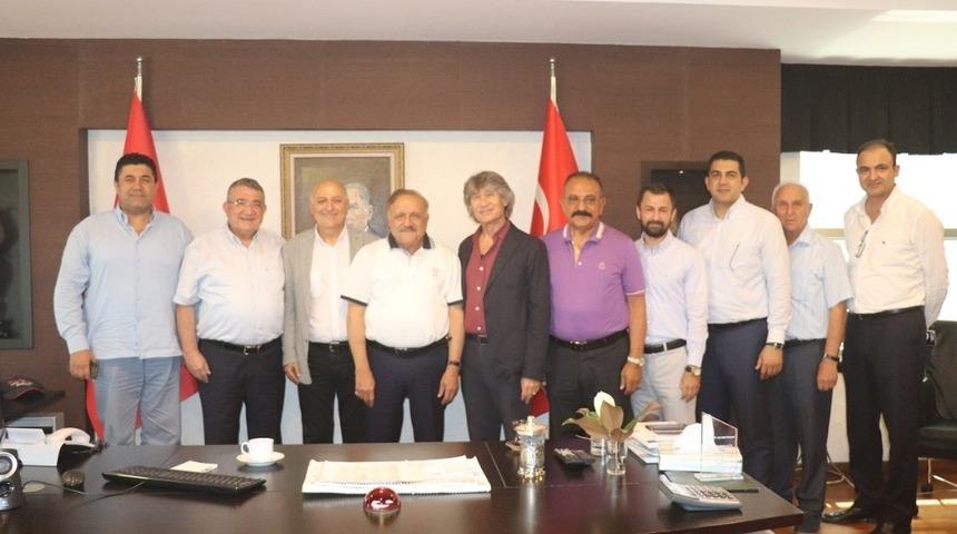 MTSO y&ouml;netiminden Arbel&rsquo;e tebrik ziyareti