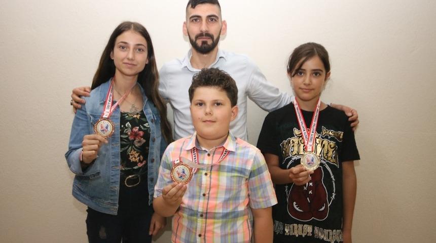 Beyşehir&rsquo;in şampiyon sporcuları il&ccedil;enin gururu oldu