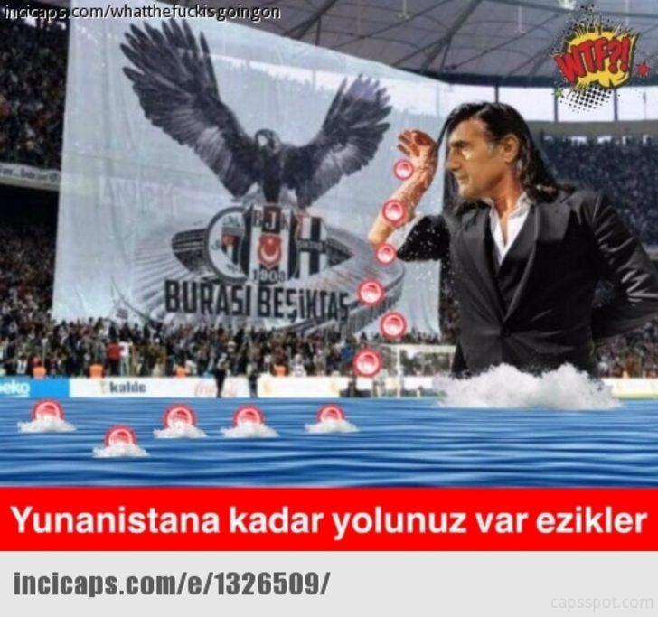 Beşiktaş - Olympiakos maçı capsleri G5