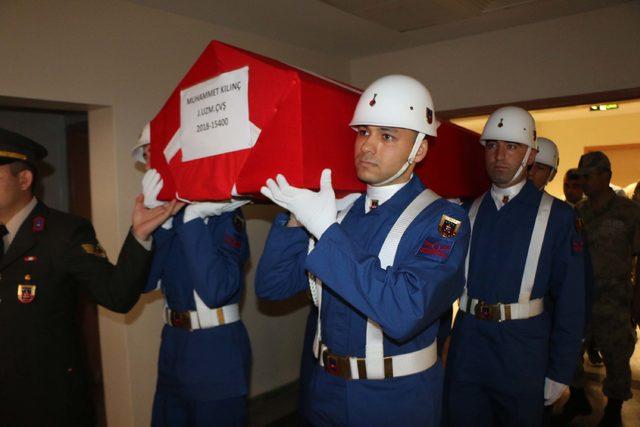 Kazada ölen uzman çavuş ve arkadaşının cenazeleri, Osmaniye'ye uğurlandı