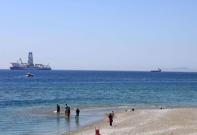 'Yavuz' sondaj gemisi Akdeniz'de