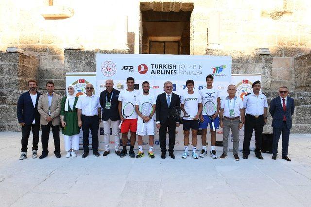 Antalya Open startı  Aspendos’tan verildi