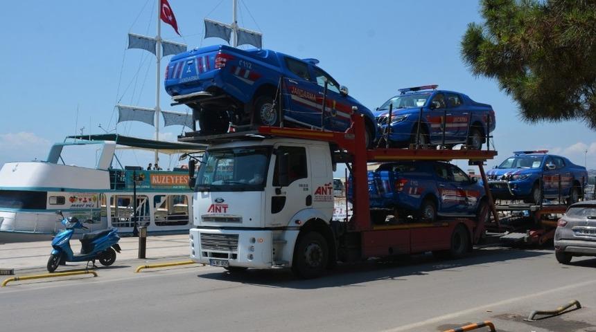 Sinop&rsquo;ta jandarmaya 6 yeni ara&ccedil;