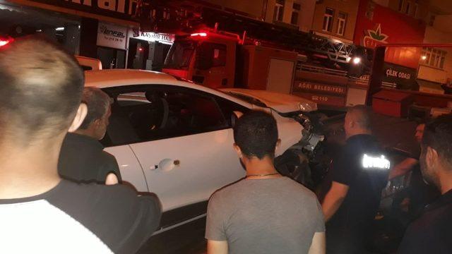 Ağrı’da trafik kazası: 1 yaralı