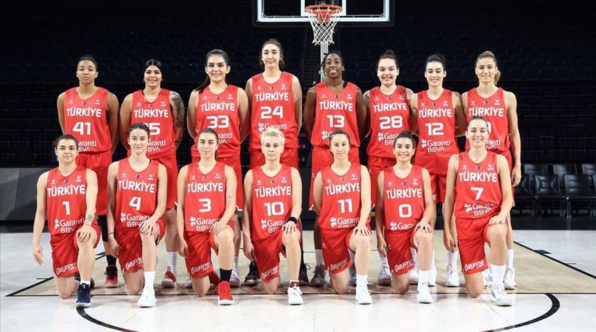 A Milli Kadın Basketbol Takımı'nın nihai kadrosu belli oldu