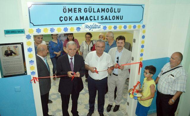 Abdülhak Hamit İlkokulu Çok Amaçlı Salonu açıldı