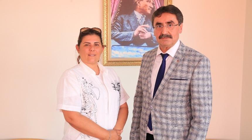 Karacasu Belediye Başkanı İnal, Başkan Çerçioğlu’nu ziyaret etti