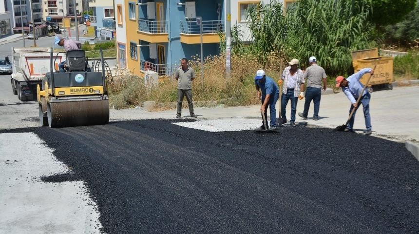 S&ouml;ke Belediyesinden 5 ayrı noktada yol &ccedil;alışması