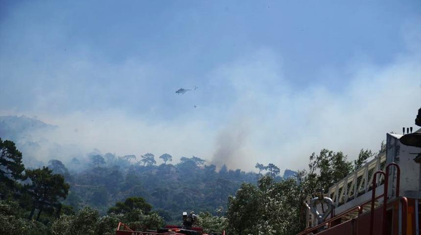 Balıkesir'de korkutan orman yangını
