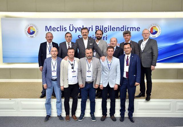 TOBB’dan meclis üyelerine bilgilendirme semineri