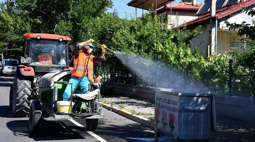 Isparta Belediyesi&rsquo;nden yaz temizliği