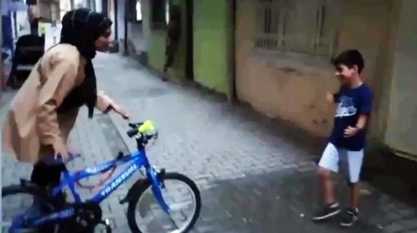 Bisiklet sürme hayali gerçekleşti