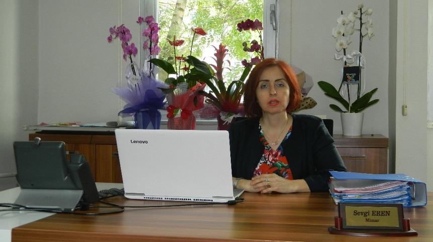İmar ve Şehircilik M&uuml;d&uuml;r&uuml; Sevgi Eren g&ouml;revine başladı