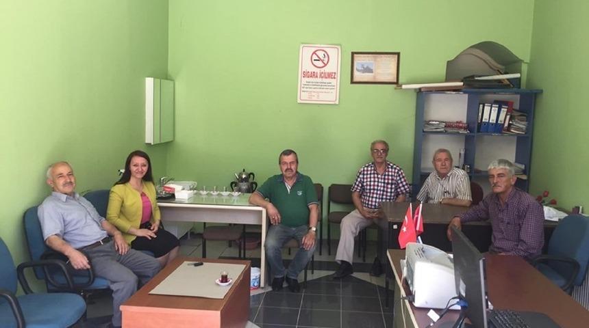 Başkan Tekin, haftalık il&ccedil;e muhtarlar toplantısına katıldı