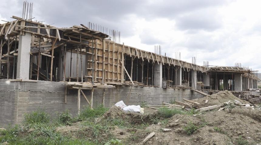 Kur&rsquo;an Kursu inşaatı hızla y&uuml;kseliyor