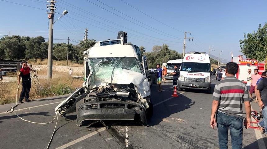 Datça’da kaza: 3 yaralı