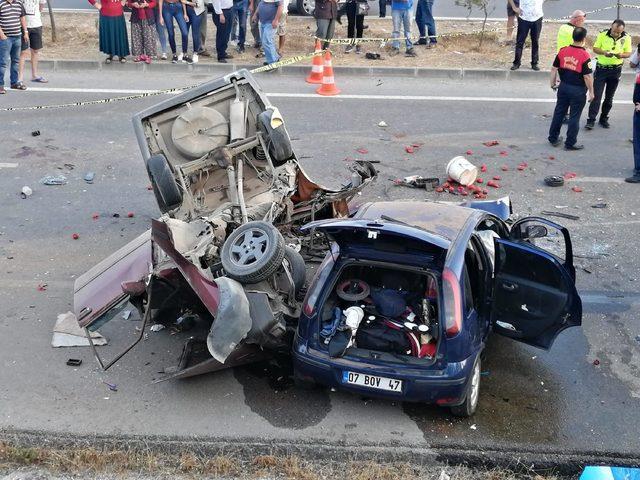 Fethiye'de feci kaza : 2 ölü, 6 yaralı 
